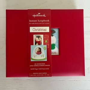 Hallmark Christmas scrapbook/Photo album